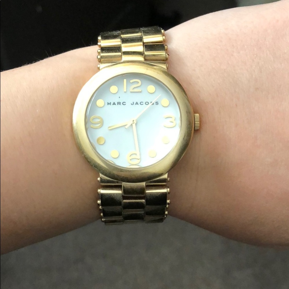 Marc Jacobs Gold watch